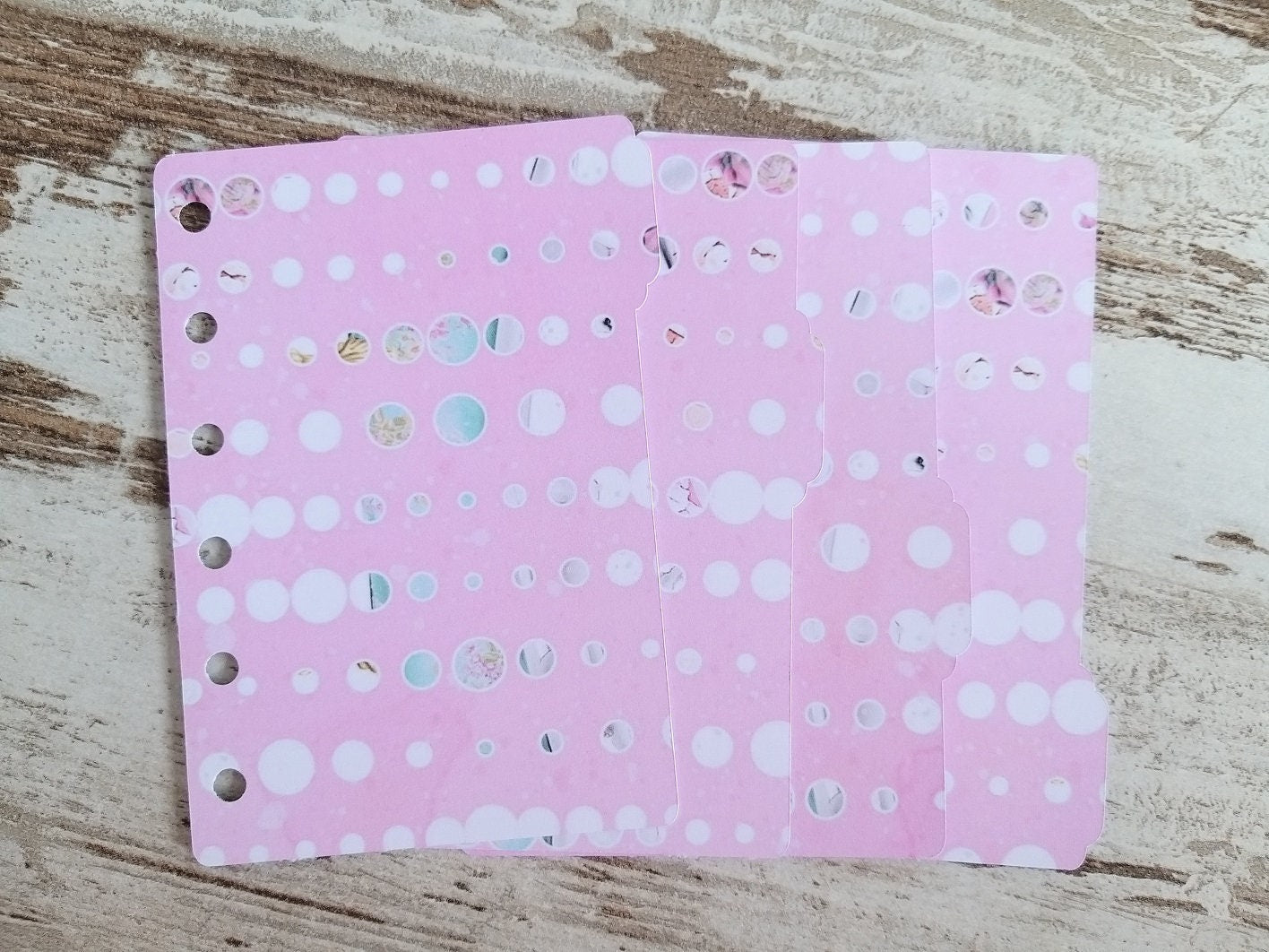 A7 pocket dividers