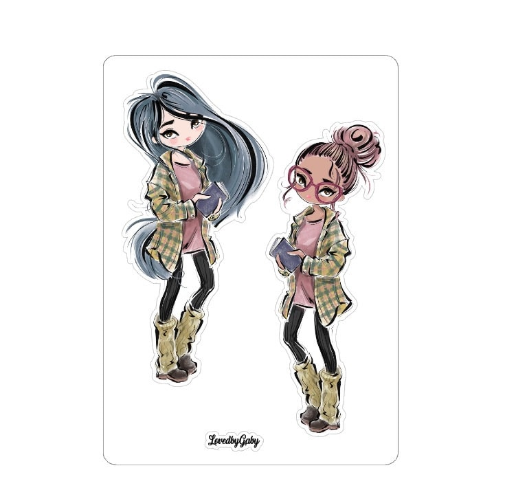 LovedbyGaby stickers Large 2