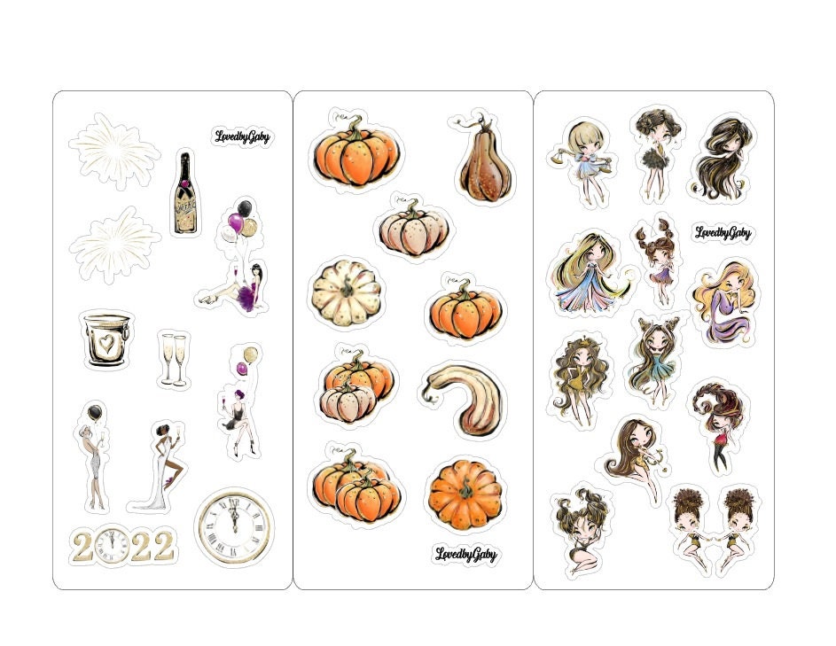LovedbyGaby medium stickers 4