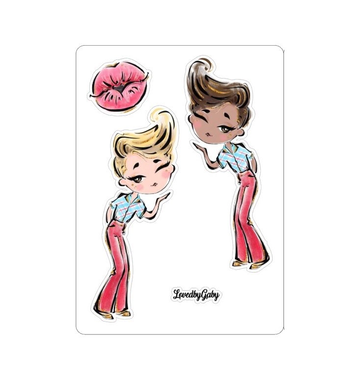 LovedbyGaby stickers large boys