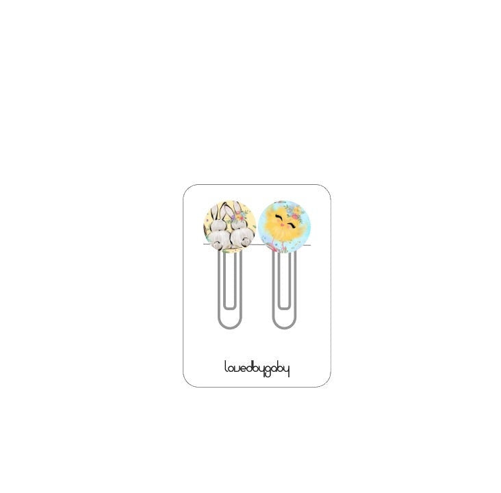 LovedbyGaby plannerkit "bunnies & chicks"