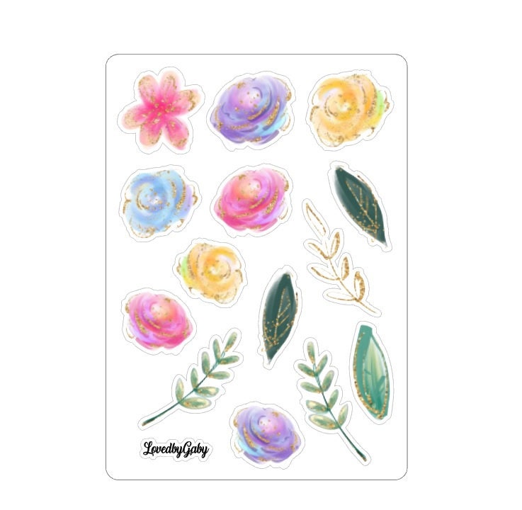 LovedbyGaby plannerkit "bunnies & chicks"