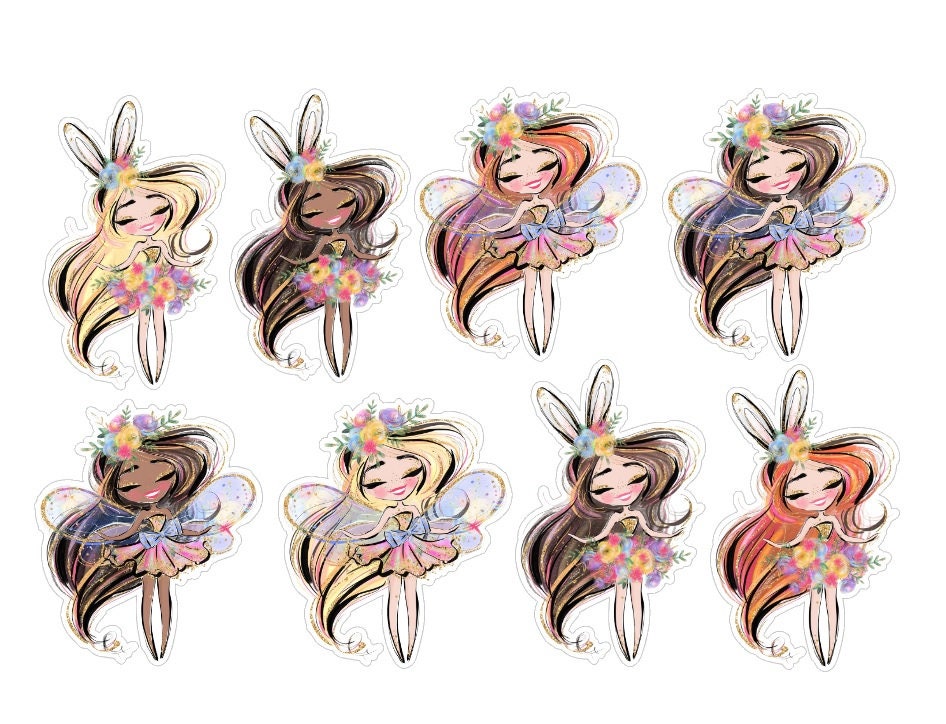 LovedbyGaby plannerkit "bunnies & chicks"