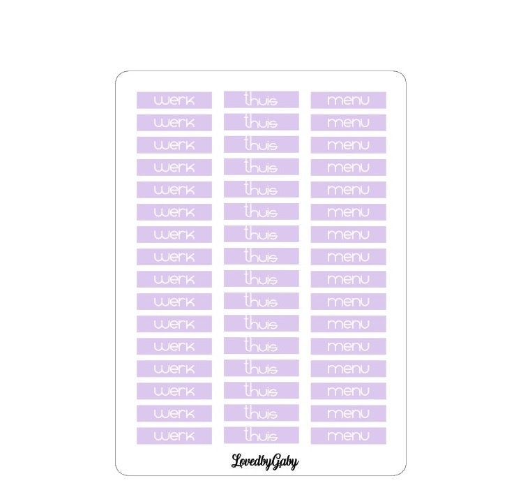 LovedbyGaby autocollants actionplanners 1
