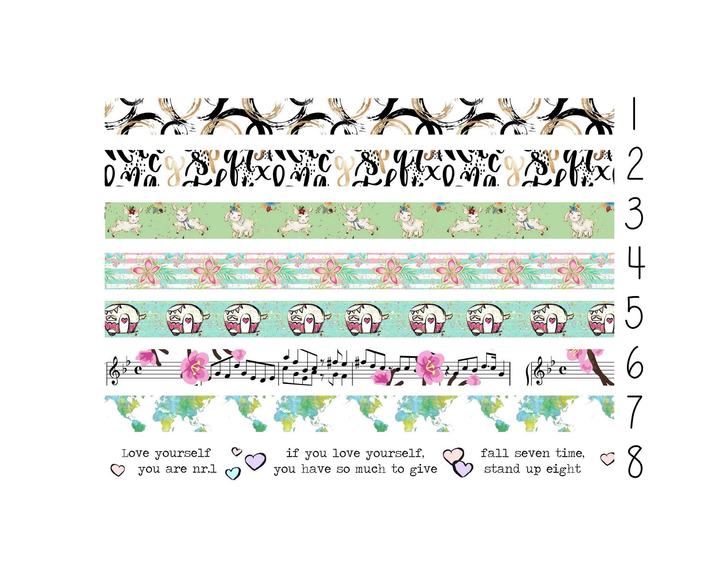LovedbyGaby washi / masking tapes 8