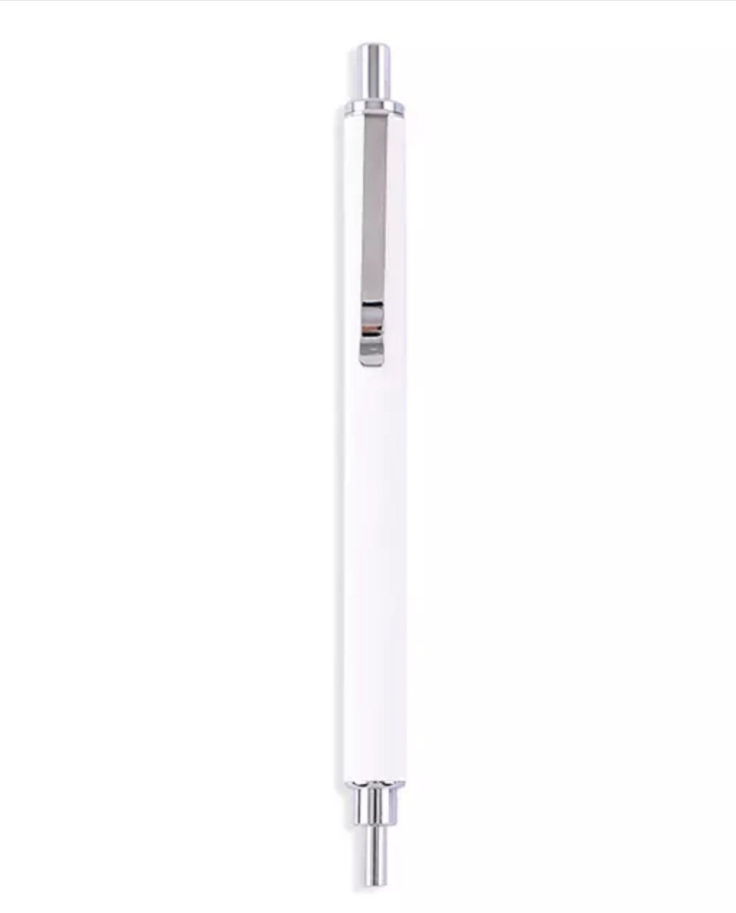Fountain pen with push button