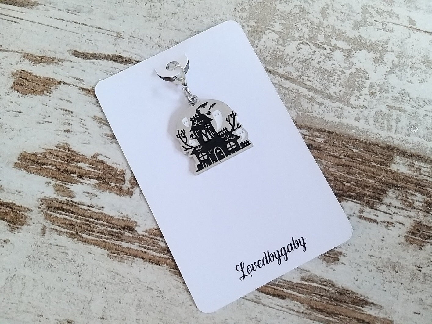 Planner charm silver 1