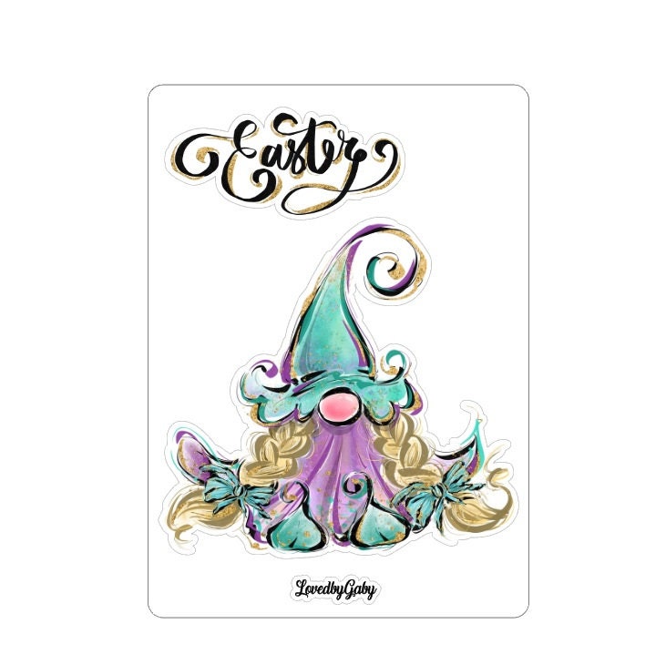 LovedbyGaby plannerkit "Gnomy easter"