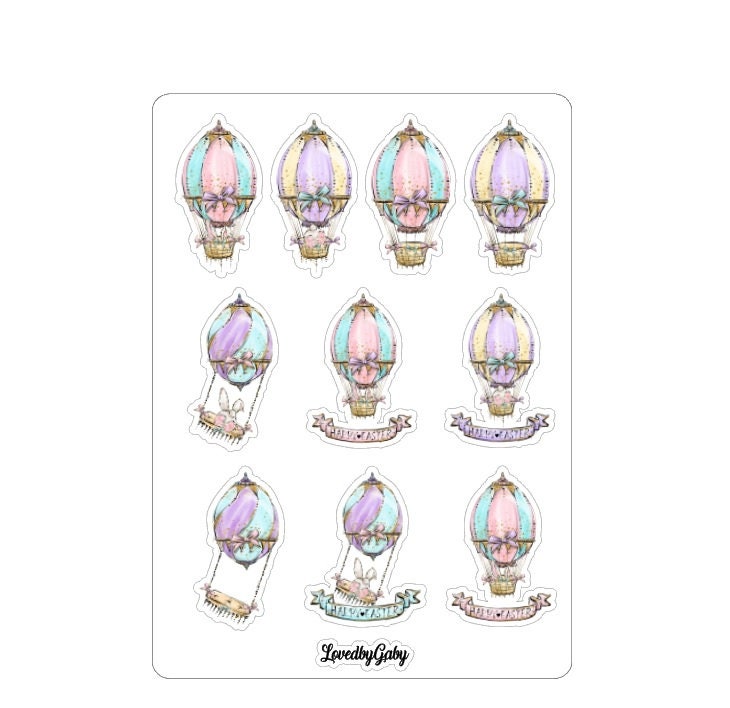 LovedbyGaby plannerkit "Easter Glam"