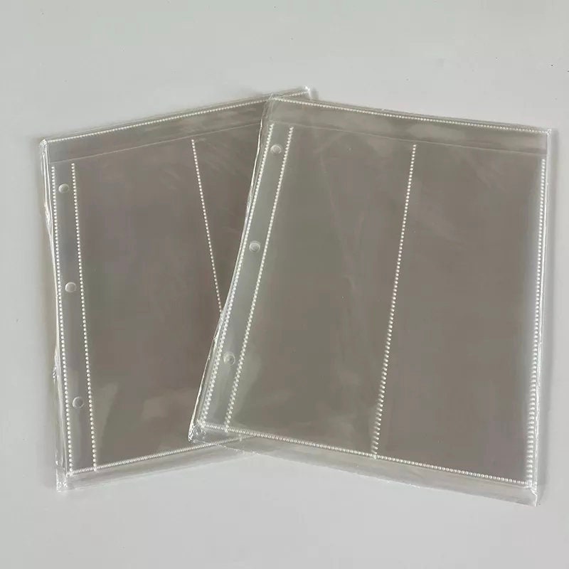 A5 plastic memorykeeping/photo inserts