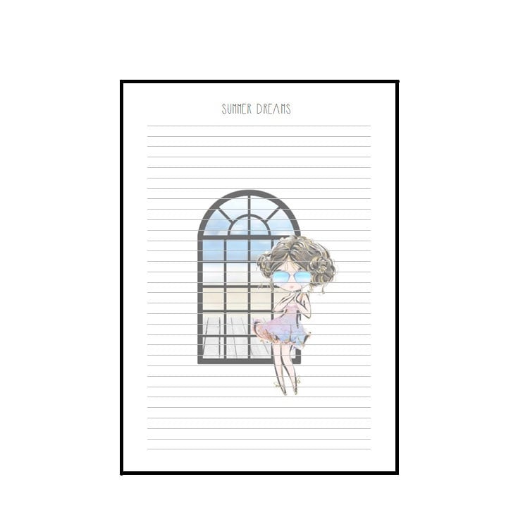 LovedbyGaby A5 inserts or notepads