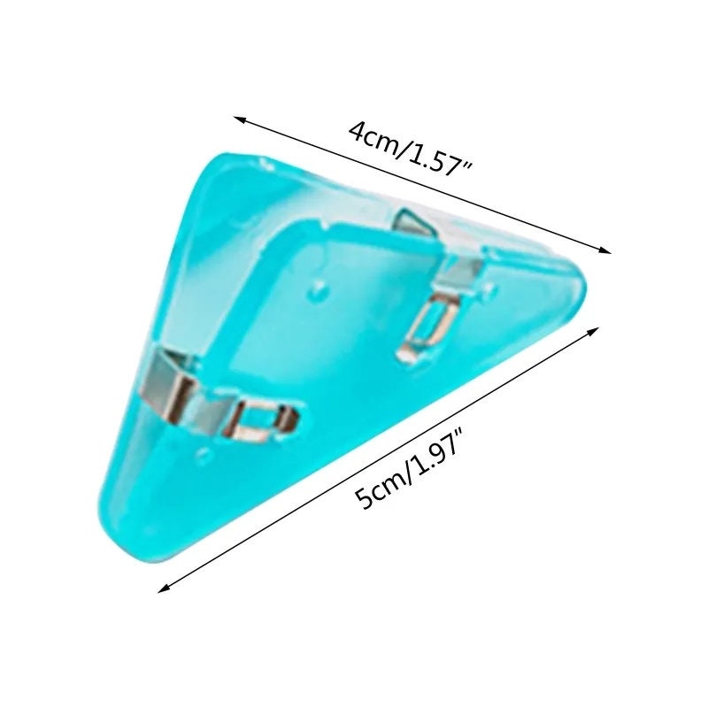 Set of 3 paper triangle clips