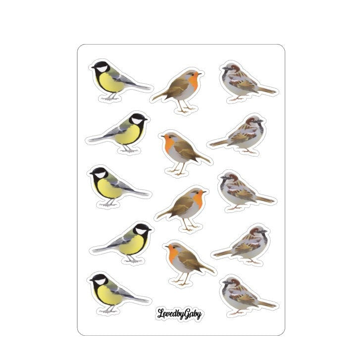 LovedbyGaby stickers little birds