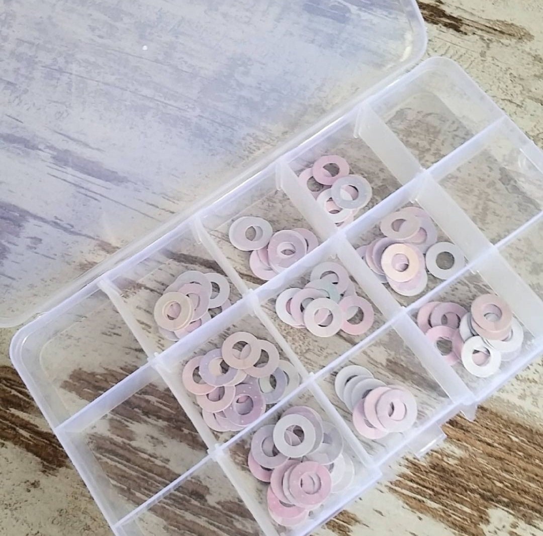 LovedbyGaby reinforcements/wax stamps storage box