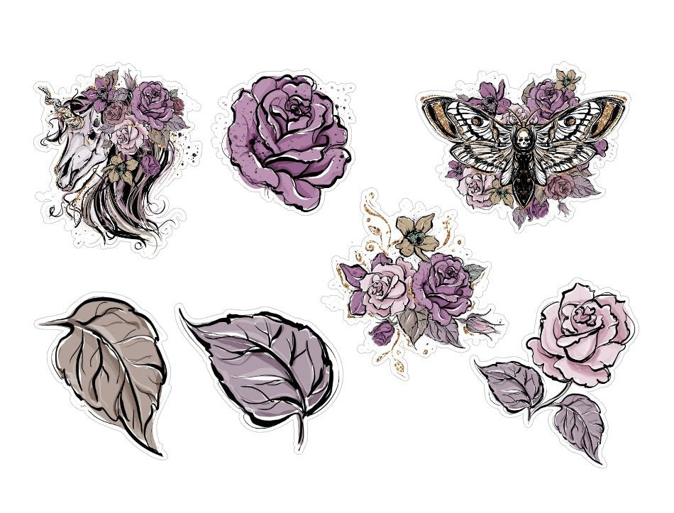 LovedbyGaby ephemera / recortes troquelados 12
