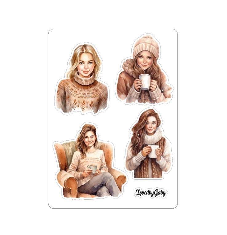 LovedbyGaby stickers "cosy winter"