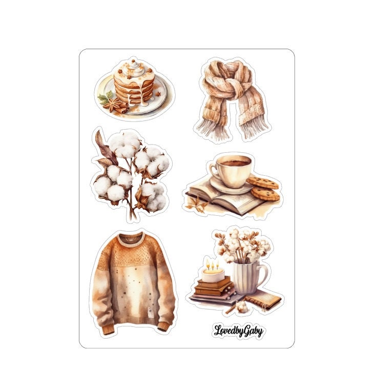 LovedbyGaby stickers "cosy winter"