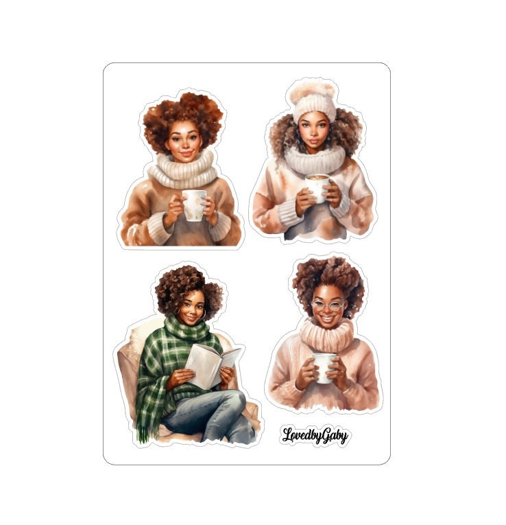 LovedbyGaby stickers "cosy winter"