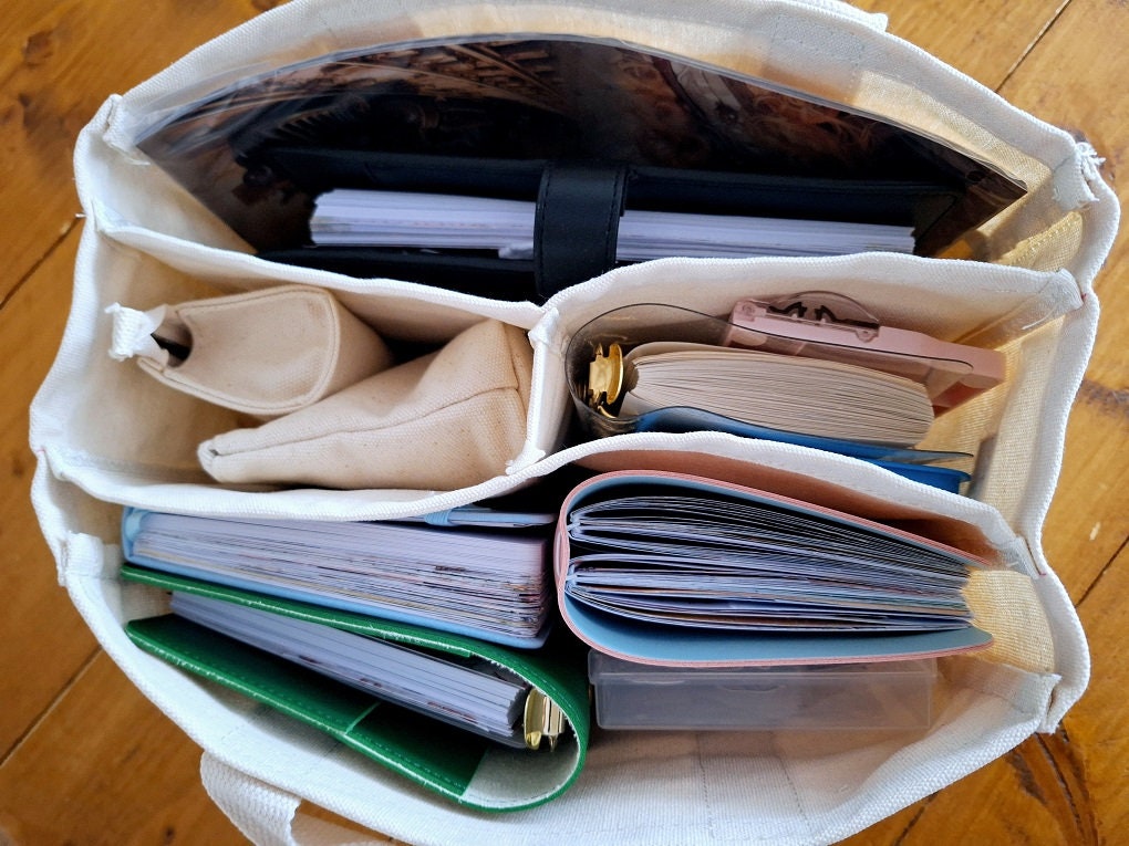 LovedbyGaby Canvas planner bag large
