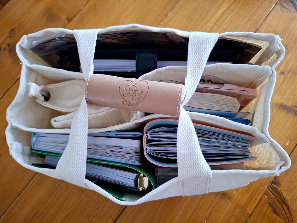 LovedbyGaby Canvas planner bag large