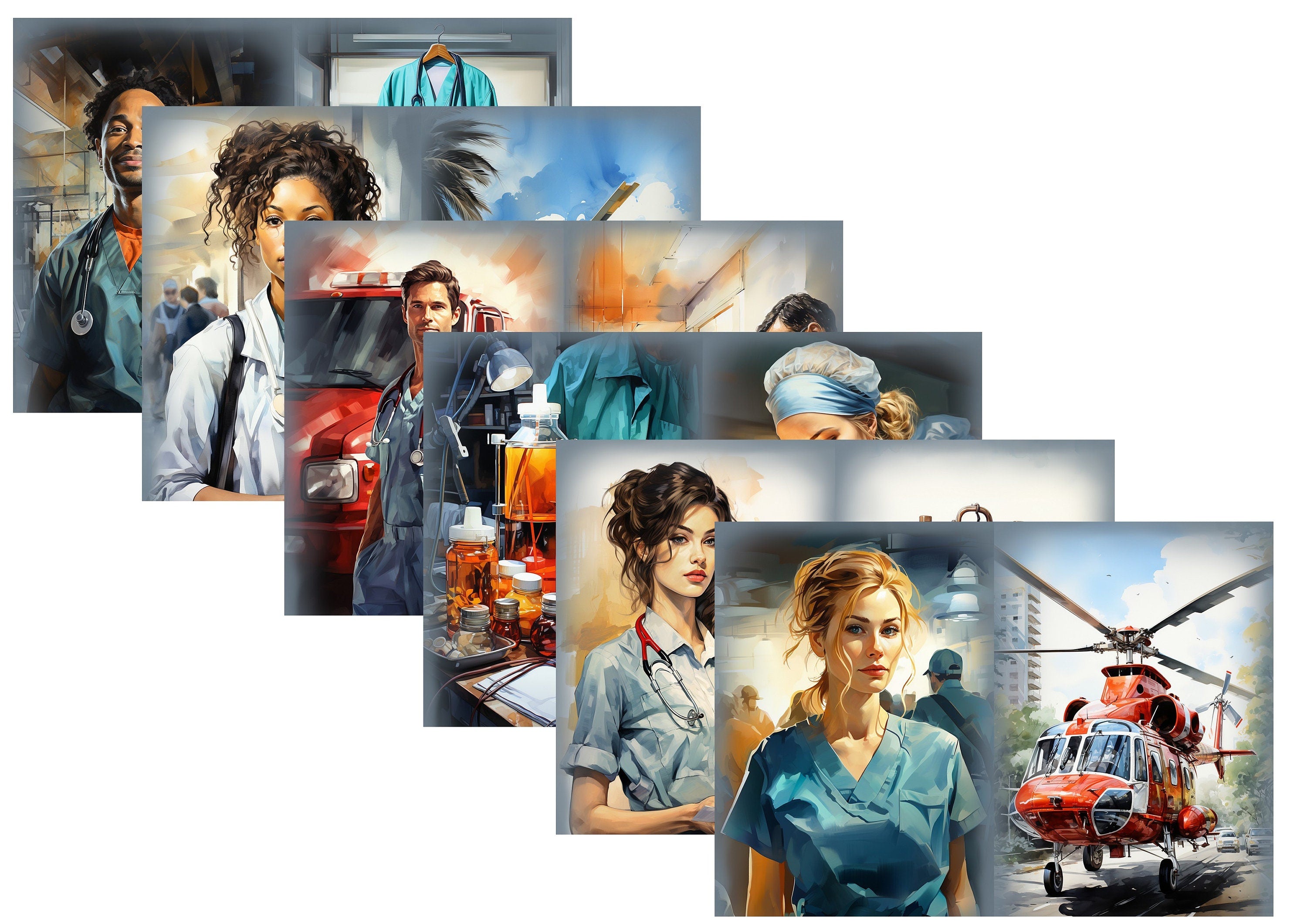 LovedbyGaby A4 journalpaper set Medical