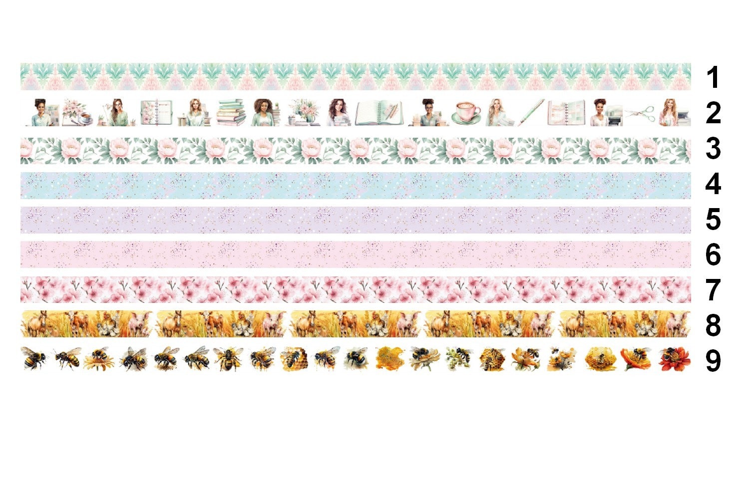 LovedbyGaby washi / masking tapes 12