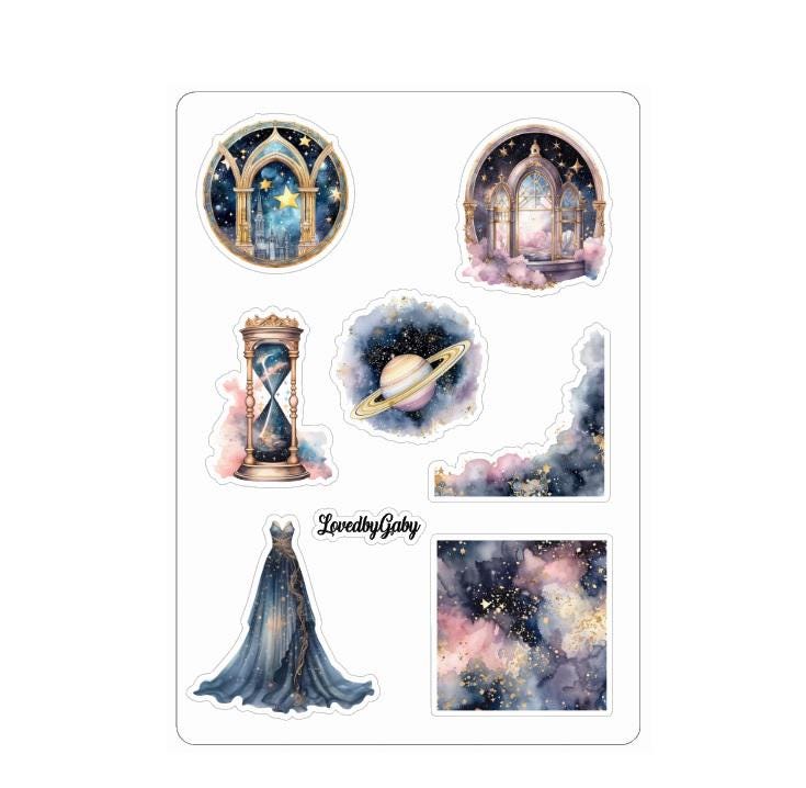 LovedbyGaby stickers Moon