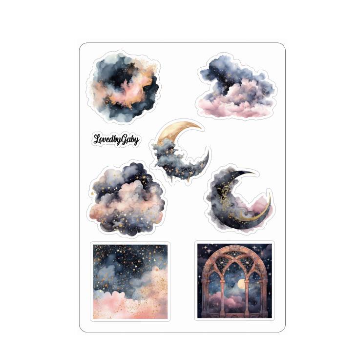 LovedbyGaby stickers Moon