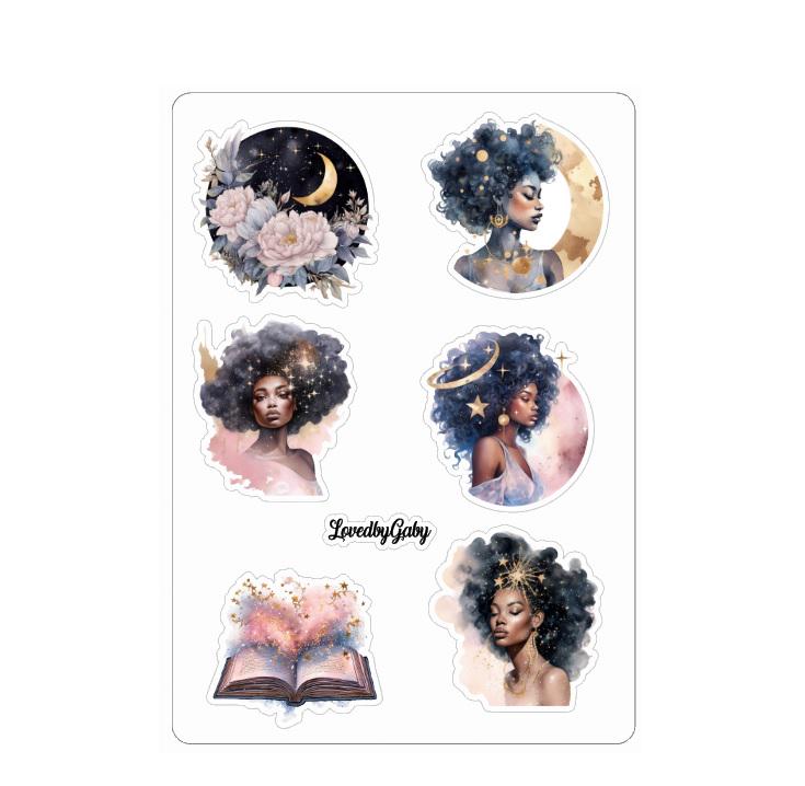 LovedbyGaby stickers Moon