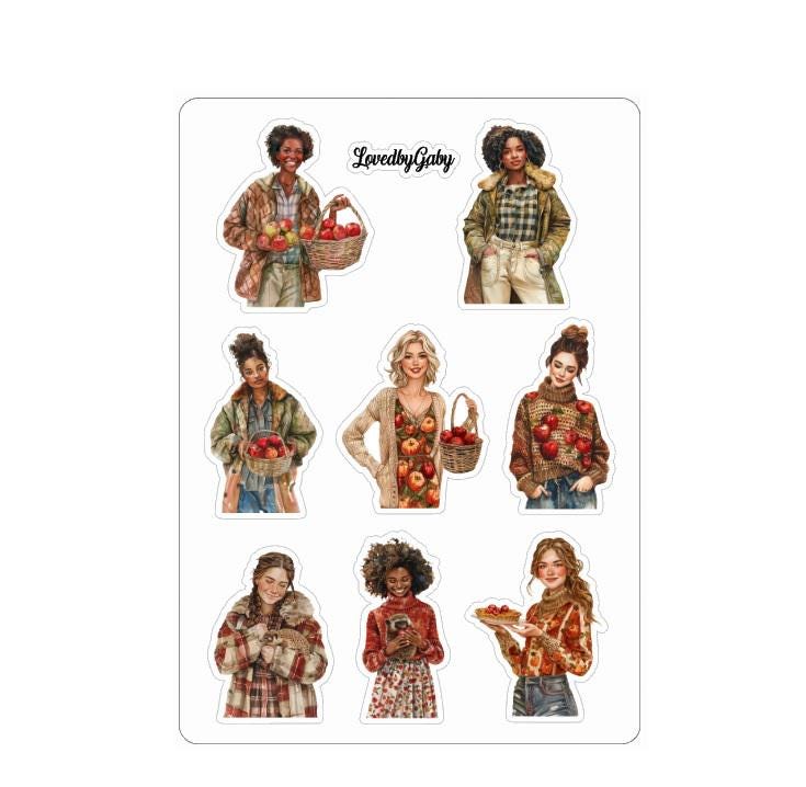 LovedbyGaby stickers Apple Harvest