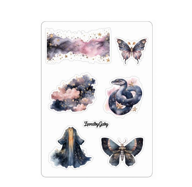 LovedbyGaby stickers Moon