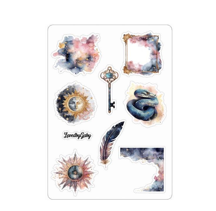 LovedbyGaby stickers Moon