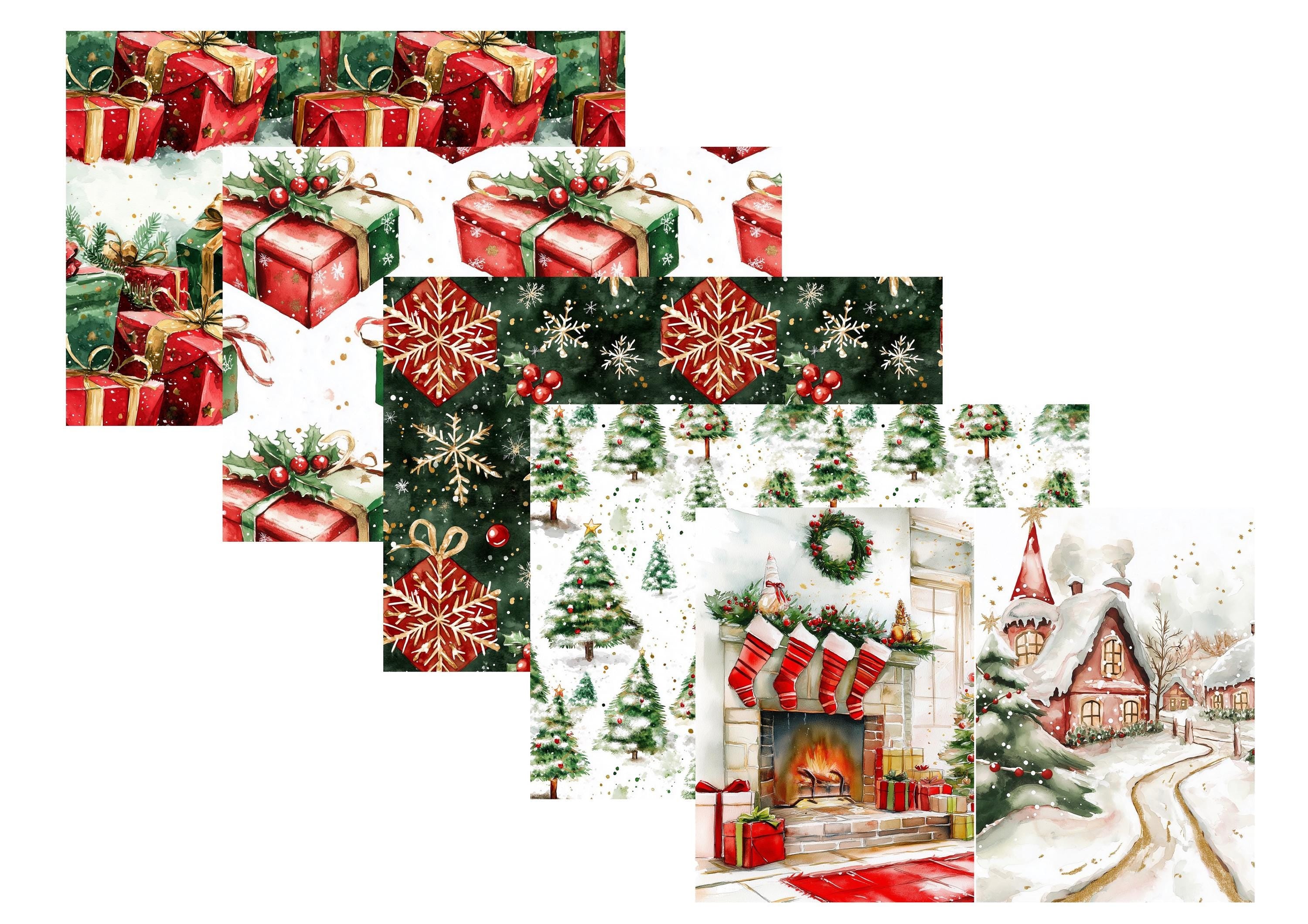 LovedbyGaby A4 journalpaper set "North pole"