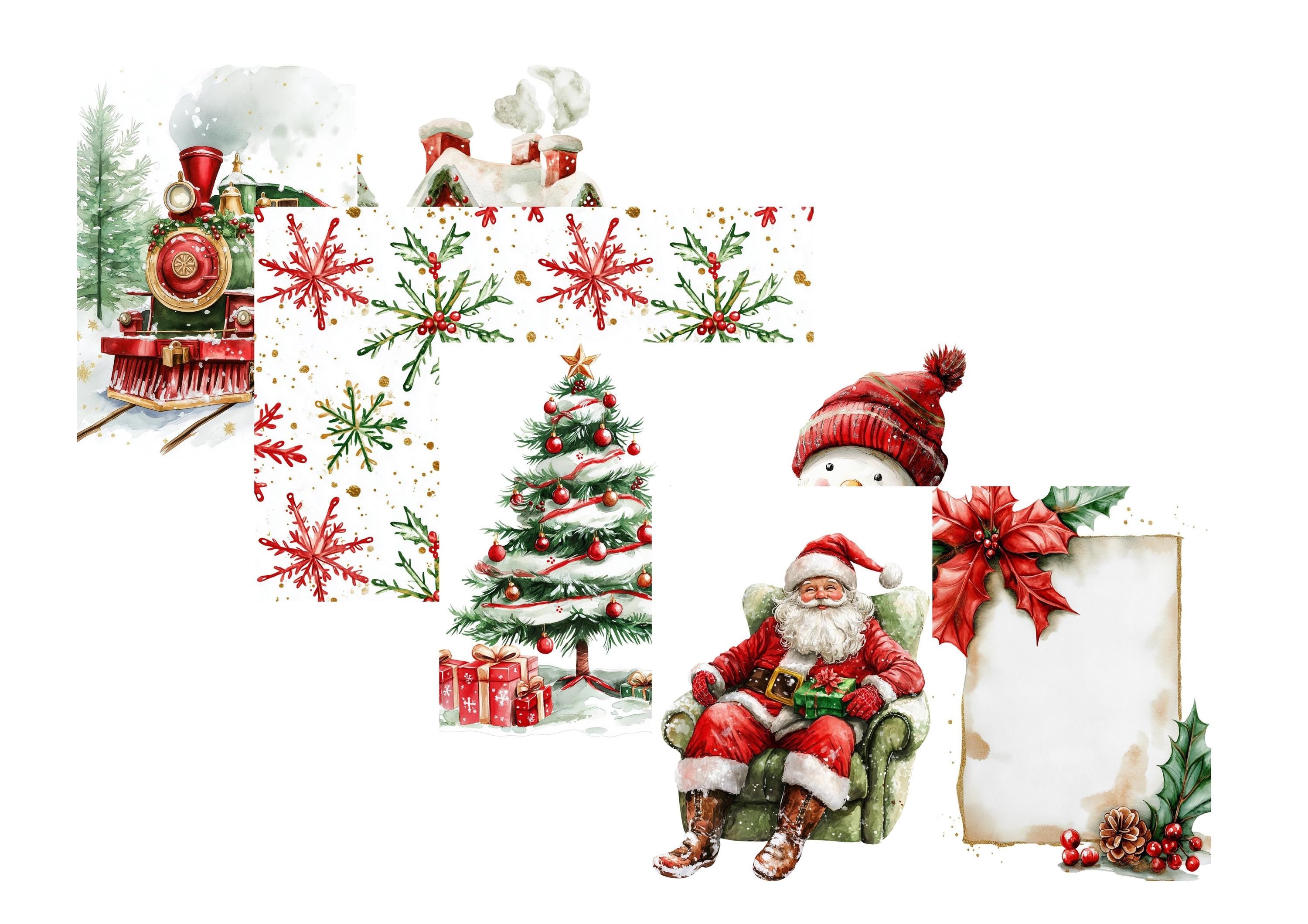 LovedbyGaby A4 journalpaper set "North pole"