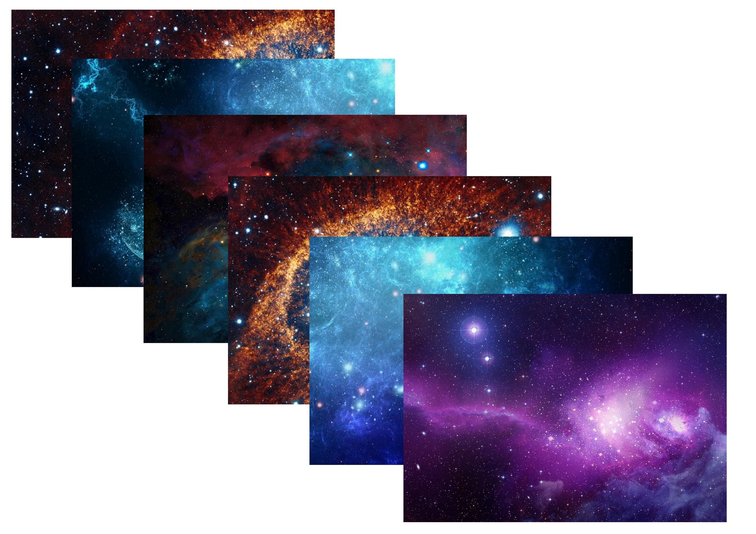 LovedbyGaby A4 journalpaper set Galaxy