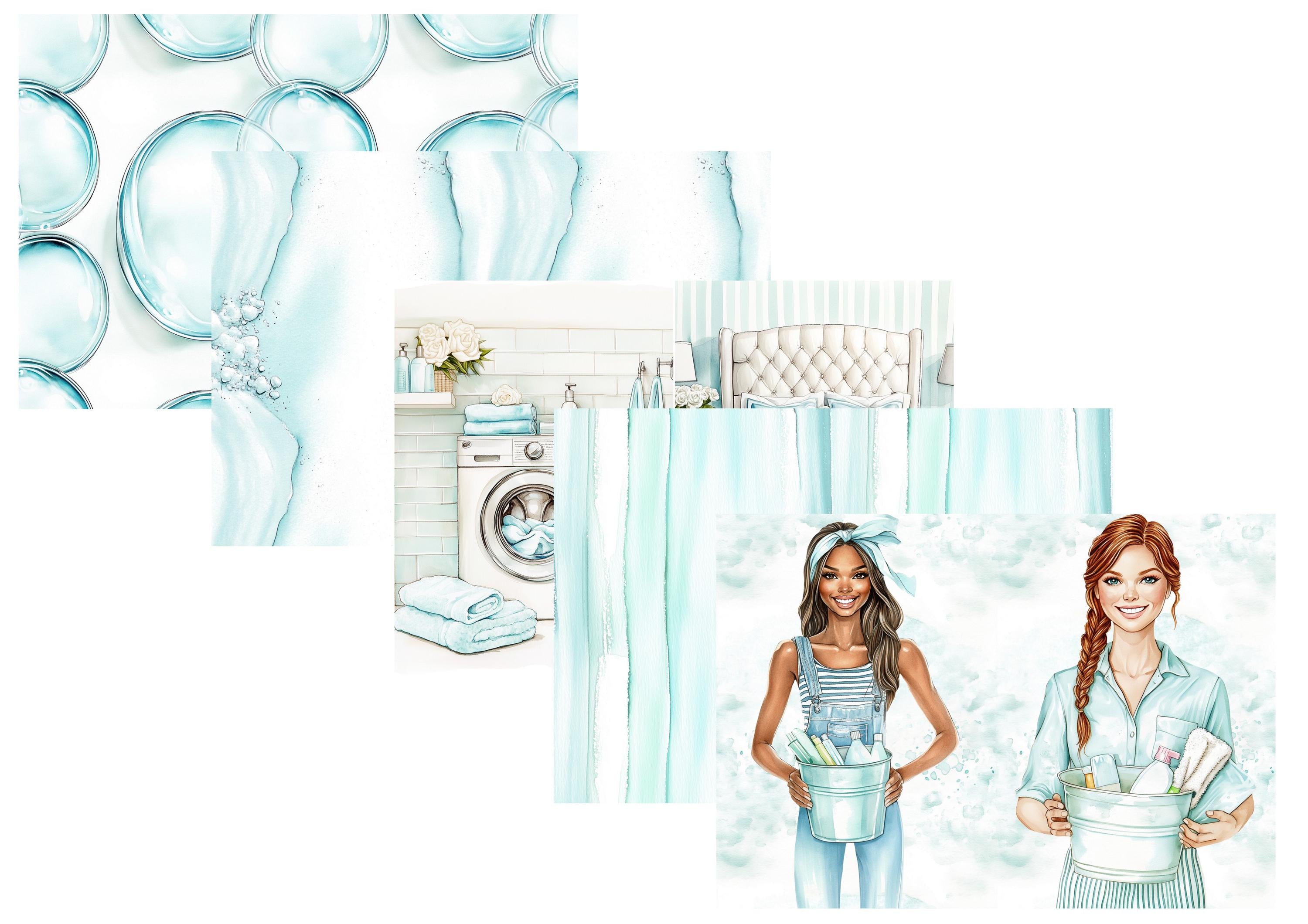 LovedbyGaby A4 journalpaper set Cleaning