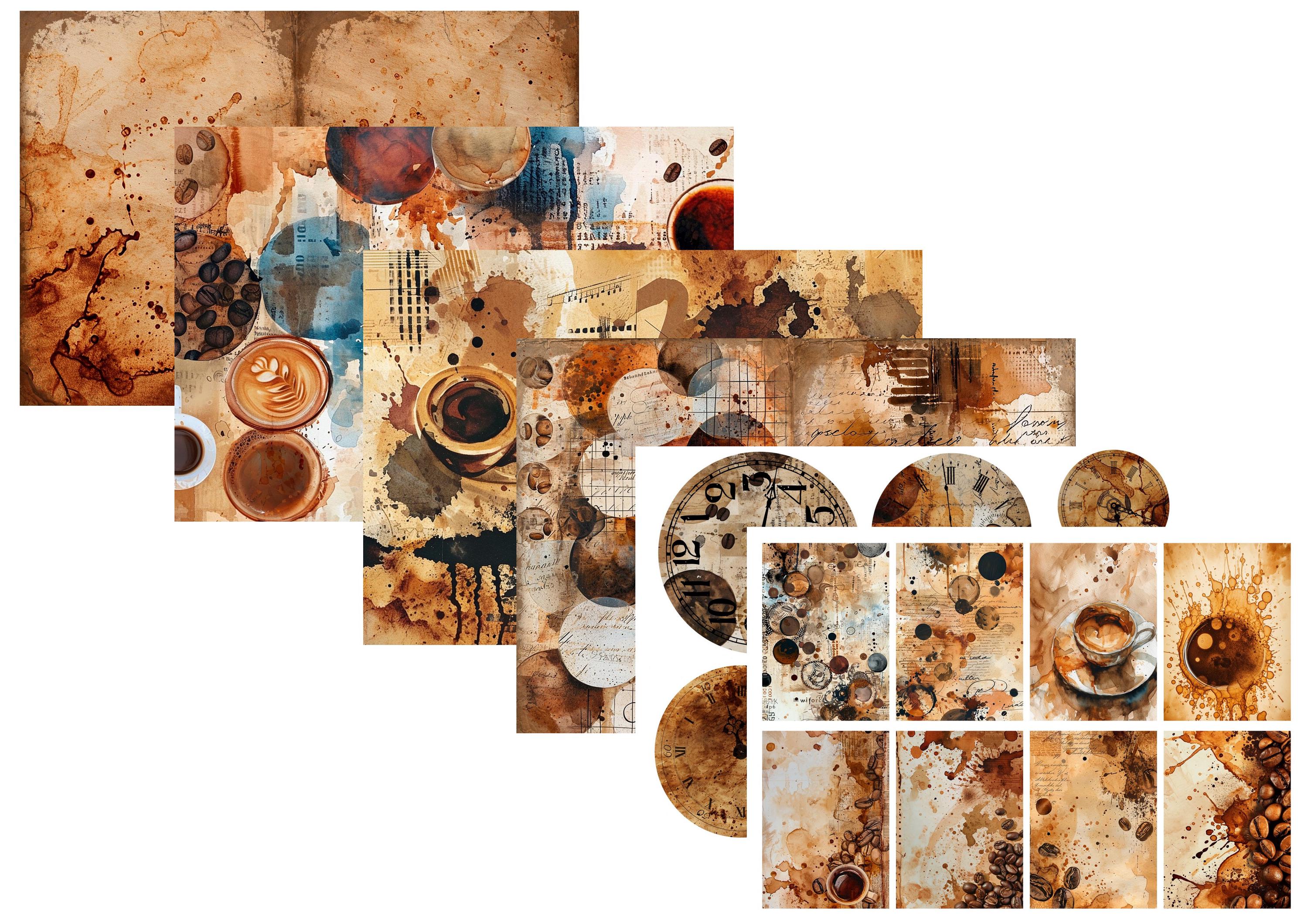 LovedbyGaby A4 journalpaper set Creative coffee