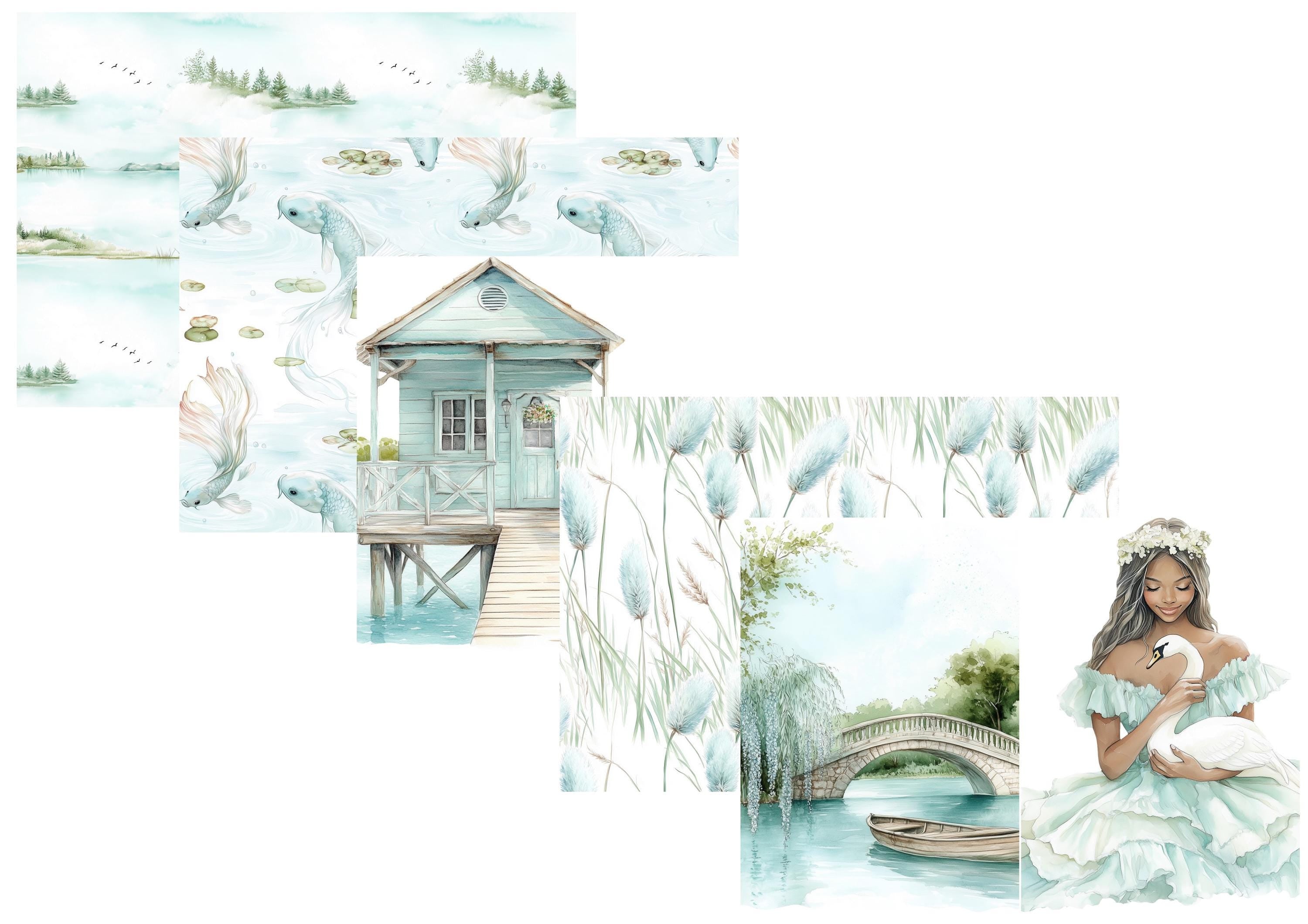 LovedbyGaby A4 journalpaper set Dreamlake