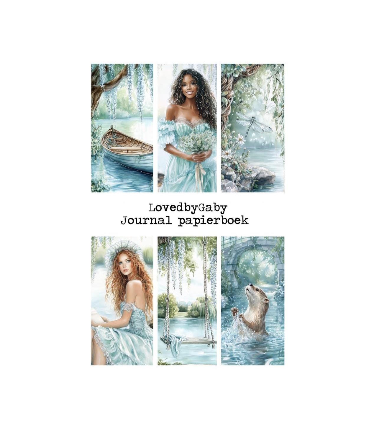 LovedbyGaby A5 journalpaper book Dreamlake