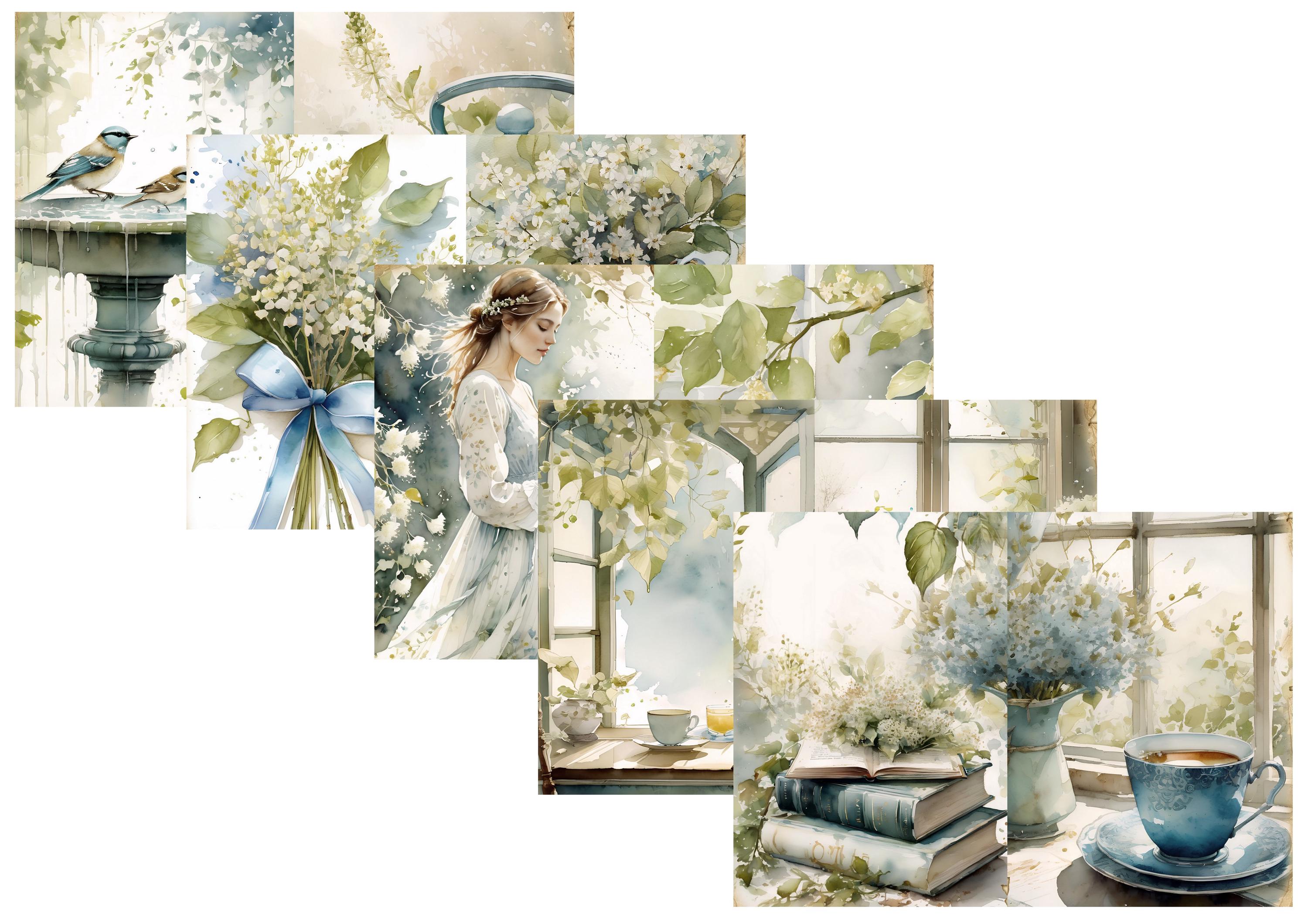 LovedbyGaby A4 journalpaper set Linden