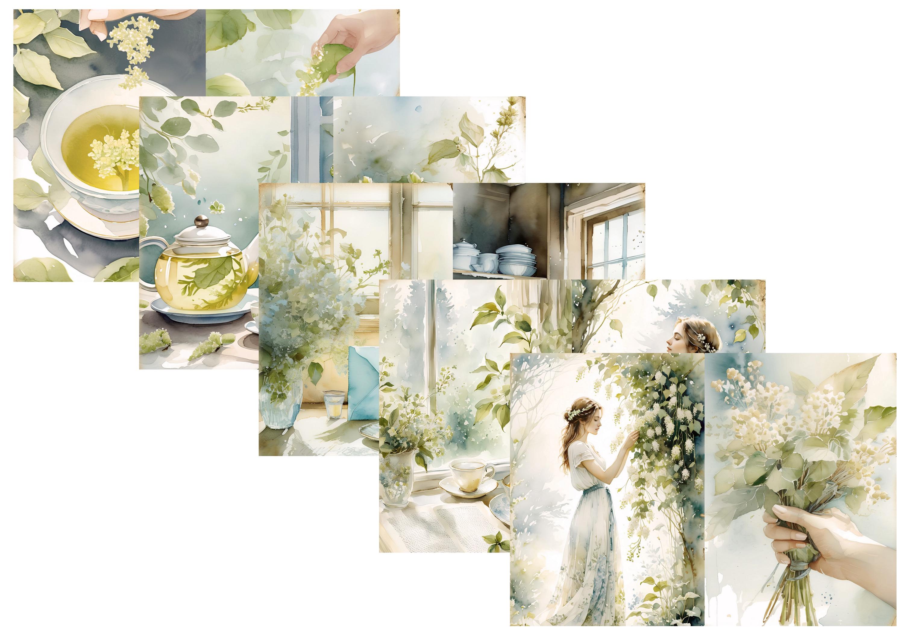 LovedbyGaby A4 journalpaper set Linden