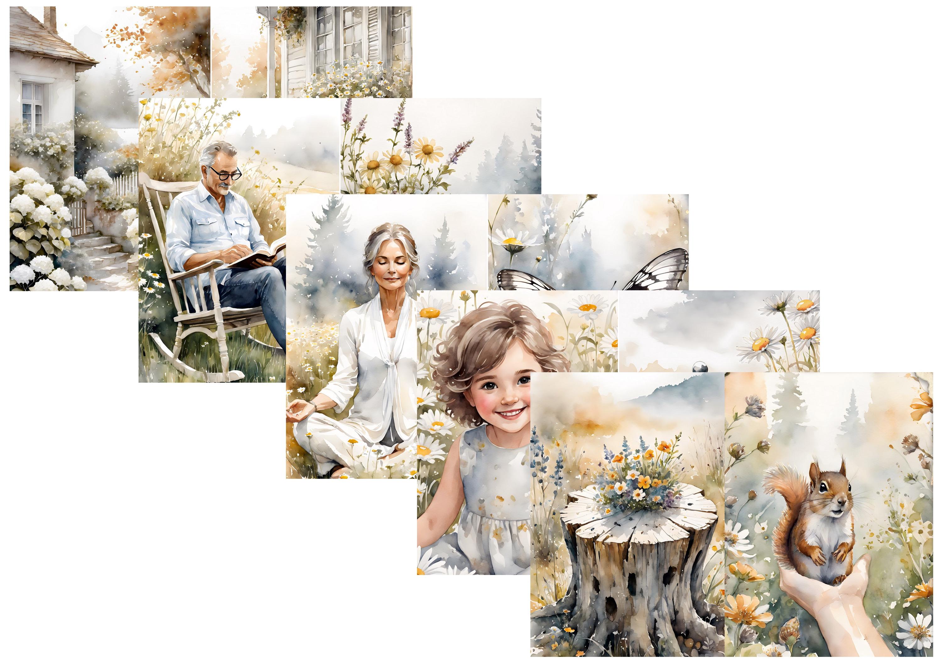 LovedbyGaby A4 journalpaper set Country life