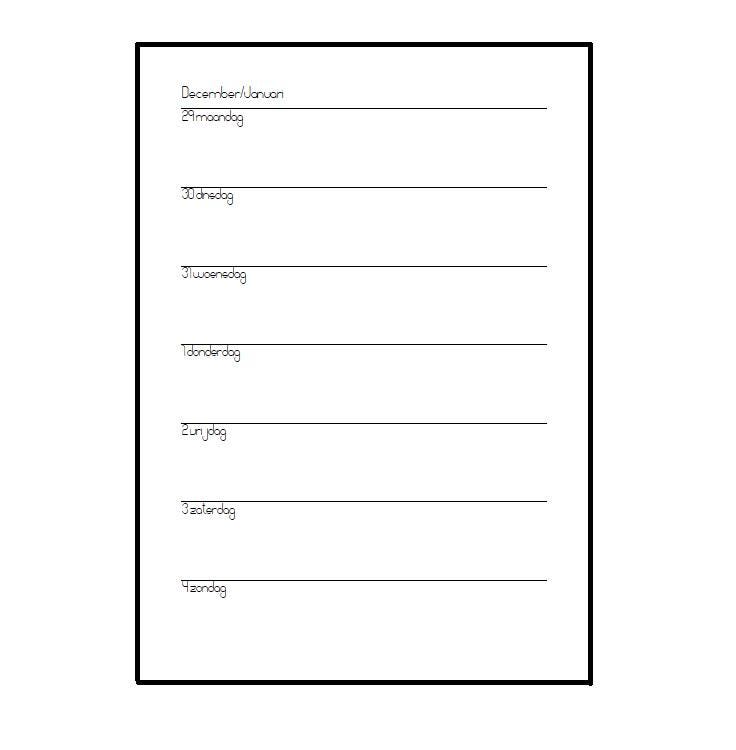 2026 LovedbyGaby A5 inserts 1W1P