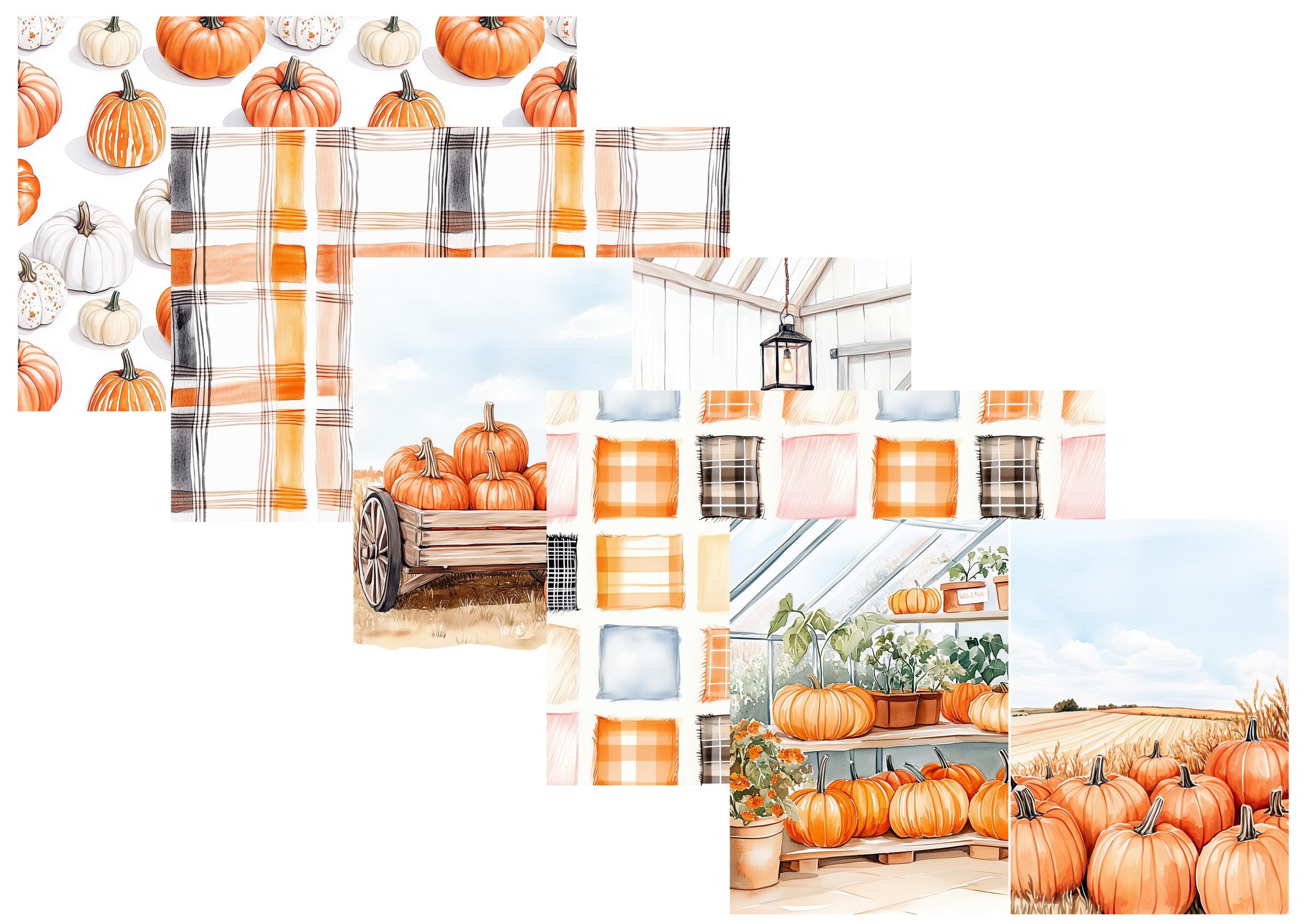 LovedbyGaby A4 journalpapier set Pumpkin spice