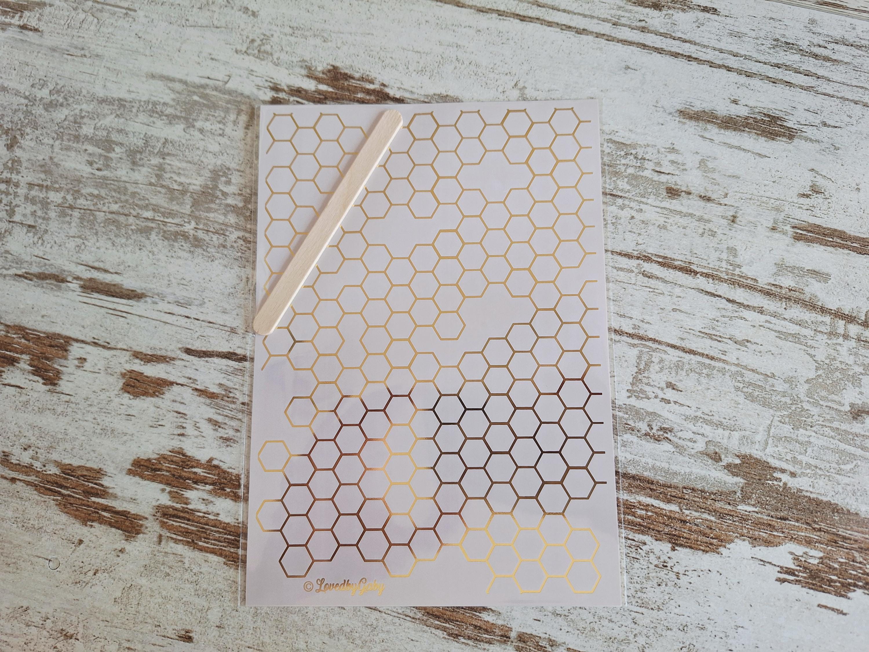 LovedbyGaby A5 rub-ons gold foil