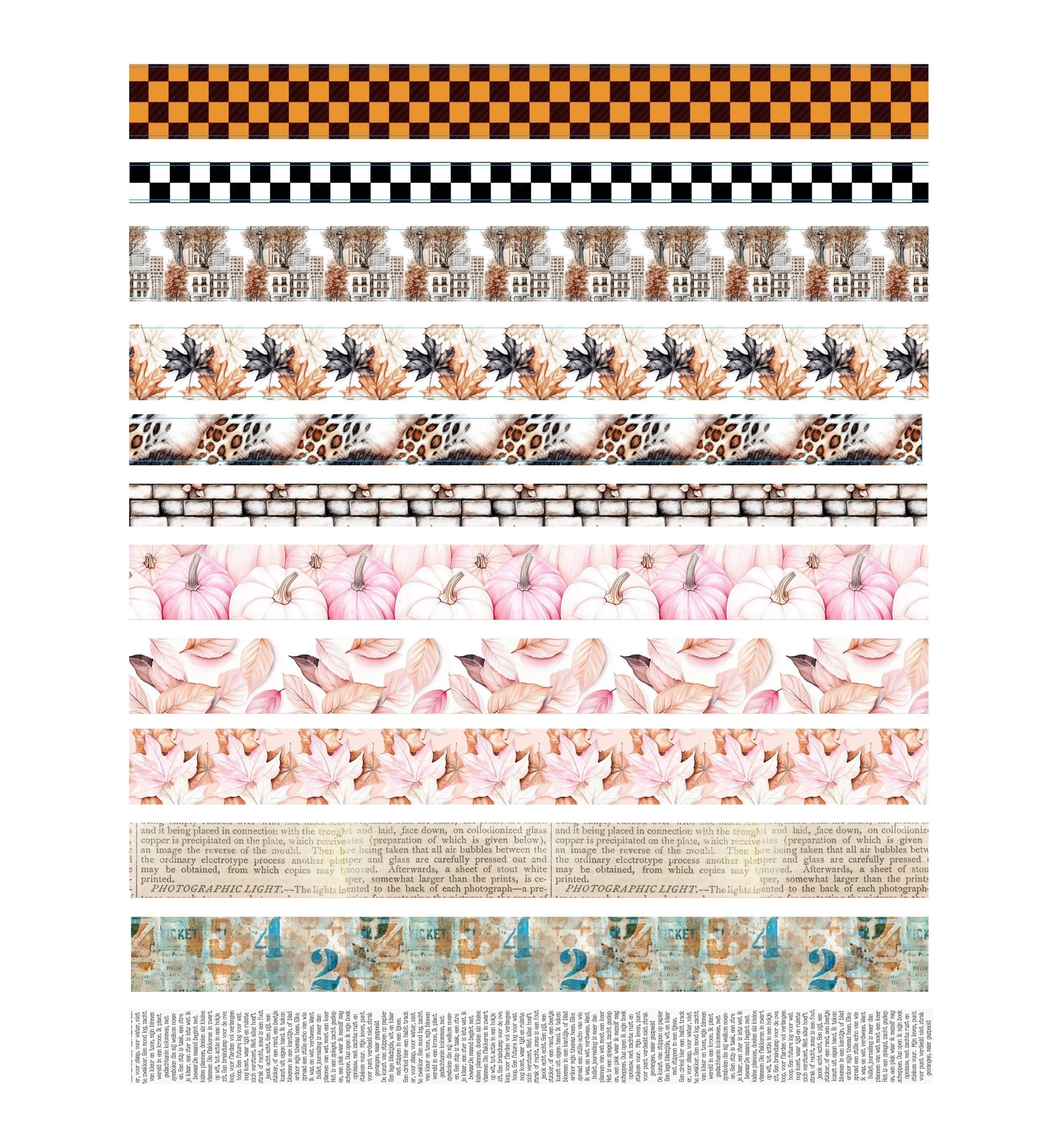 LovedbyGaby masking / washi tapes august 2025