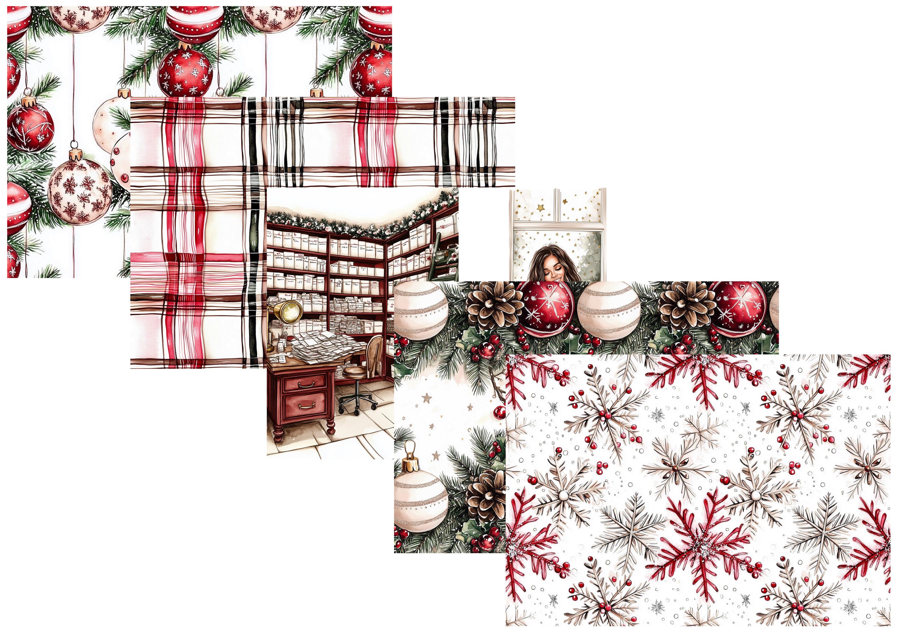 LovedbyGaby A4 journalpaper set Letter to Santa