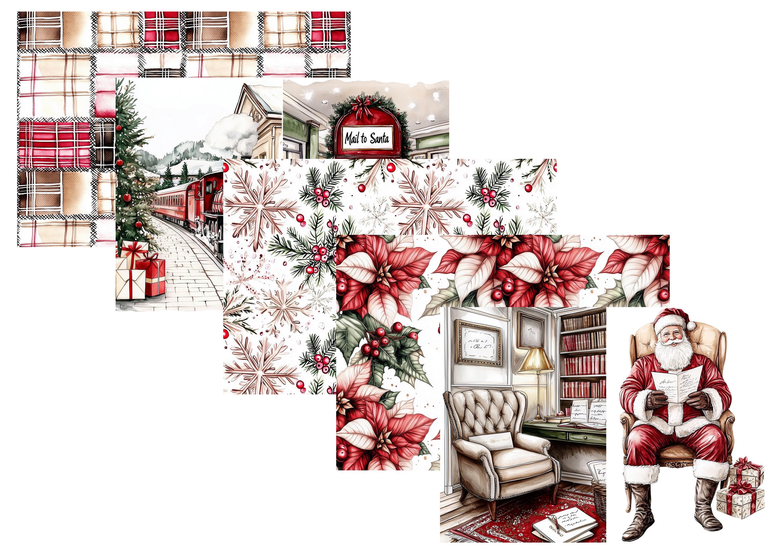 LovedbyGaby A4 journalpaper set Letter to Santa