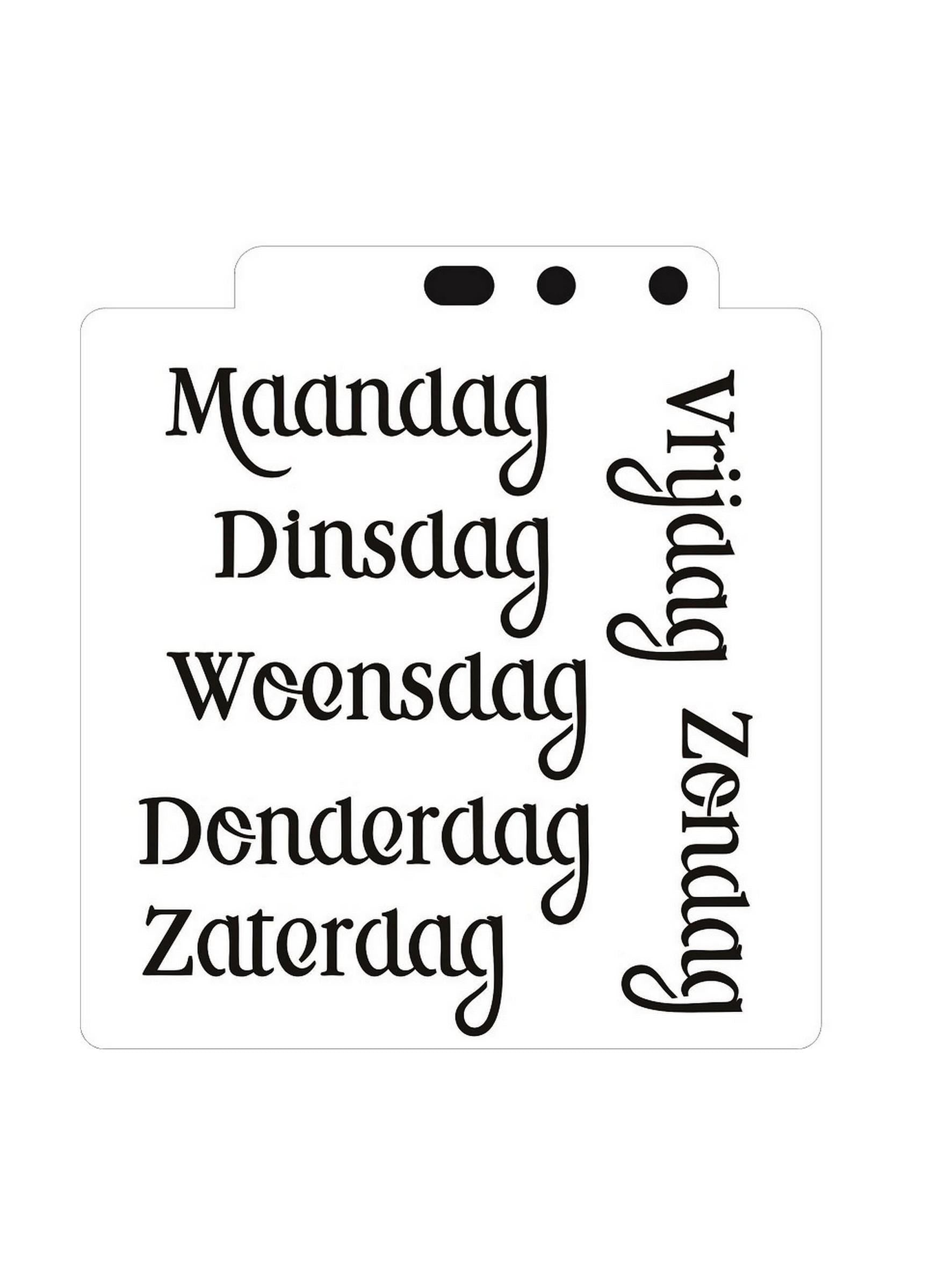 LovedbyGaby planner / journal stencils 6