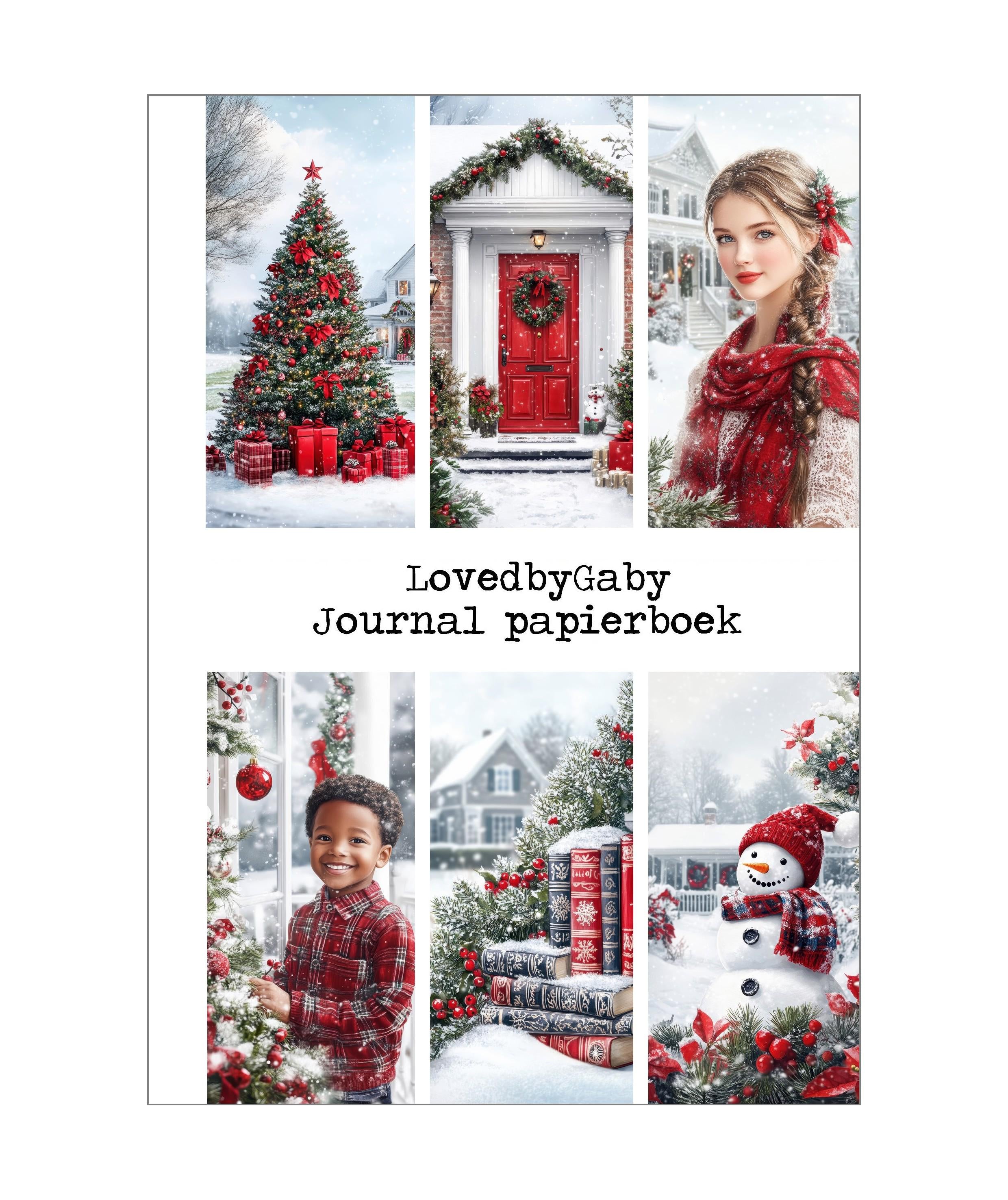 LovedbyGaby A5 journapapier boek Christmas